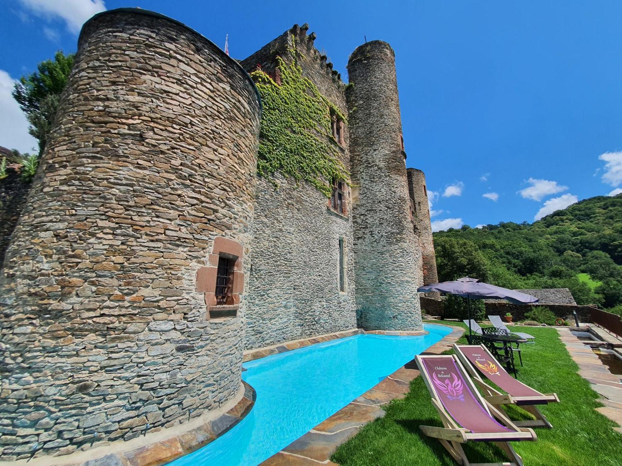 Chambre D'Hotes Au Chateau De Belcastel Belcastel  Bagian luar foto