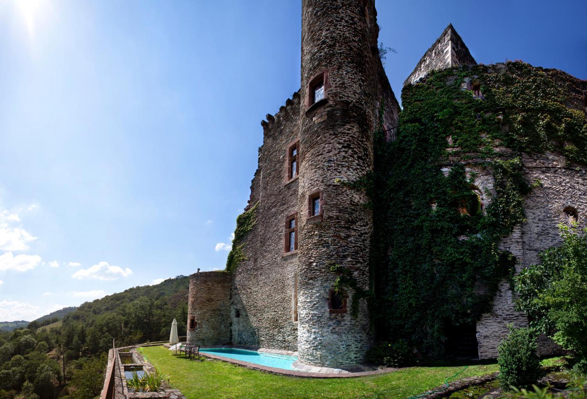 Chambre D'Hotes Au Chateau De Belcastel Belcastel  Bagian luar foto